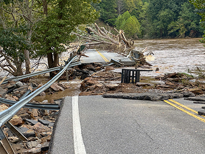 North Carolina hurricane Helene flooding Damage638769801618424056